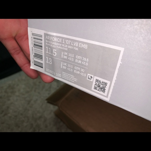 Brand new air forces never been worn. Customized them a little bit. - Picture 7 of 7